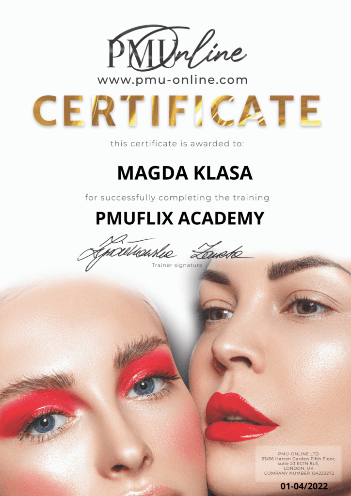 certifikat pmuflix academy